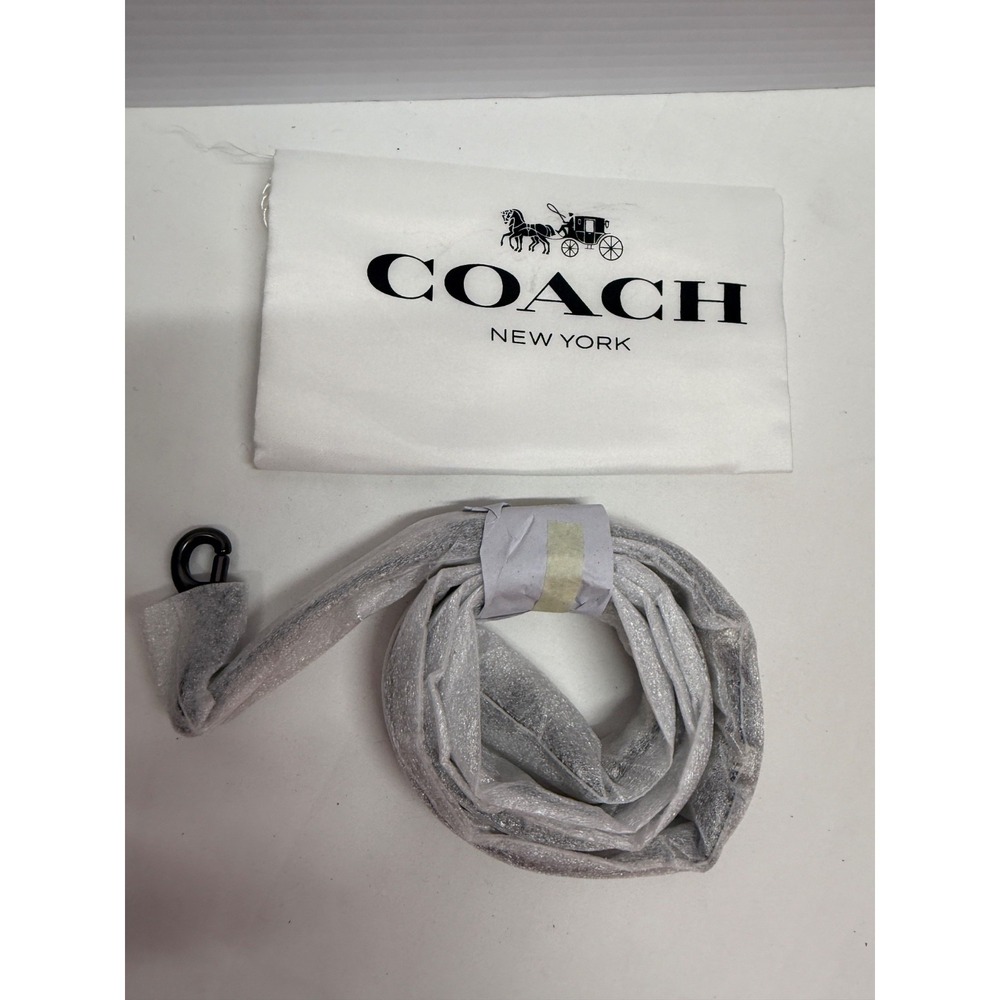 Coach Sutton Hobo Shoulder Crossbody Bag Signature Canvas Snakeskin TAN PLATINUM - Picture 14 of 14